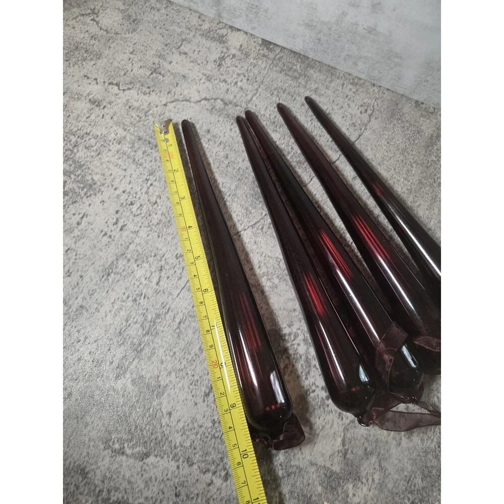 Lot of 5 Vintage Red Brown 10